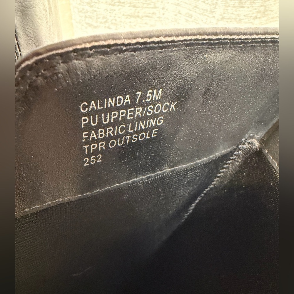 Madden Girl “Calinda” Quilted Knee-High Riding Boots – Black, Size 7.5 - Picture 2 of 9